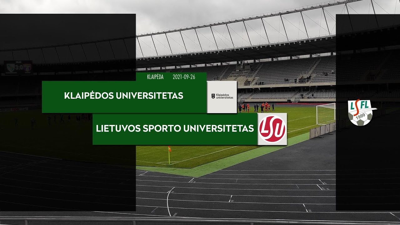 Lietuvos studentų futbolo lyga: KU - LSU | Apžvalga