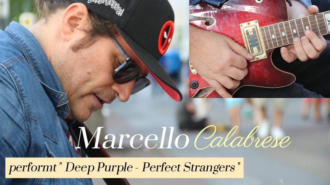 Marcello Calabrese performt Deep Purple - Perfect Strangers | Berlin