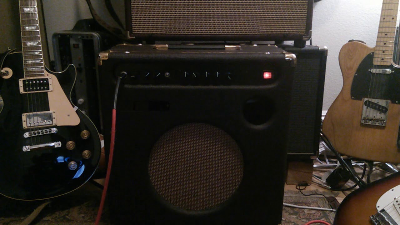 Single channel 6V6 Tweed Bassman circuit with Spring Reverb. Demo of the clean tone .