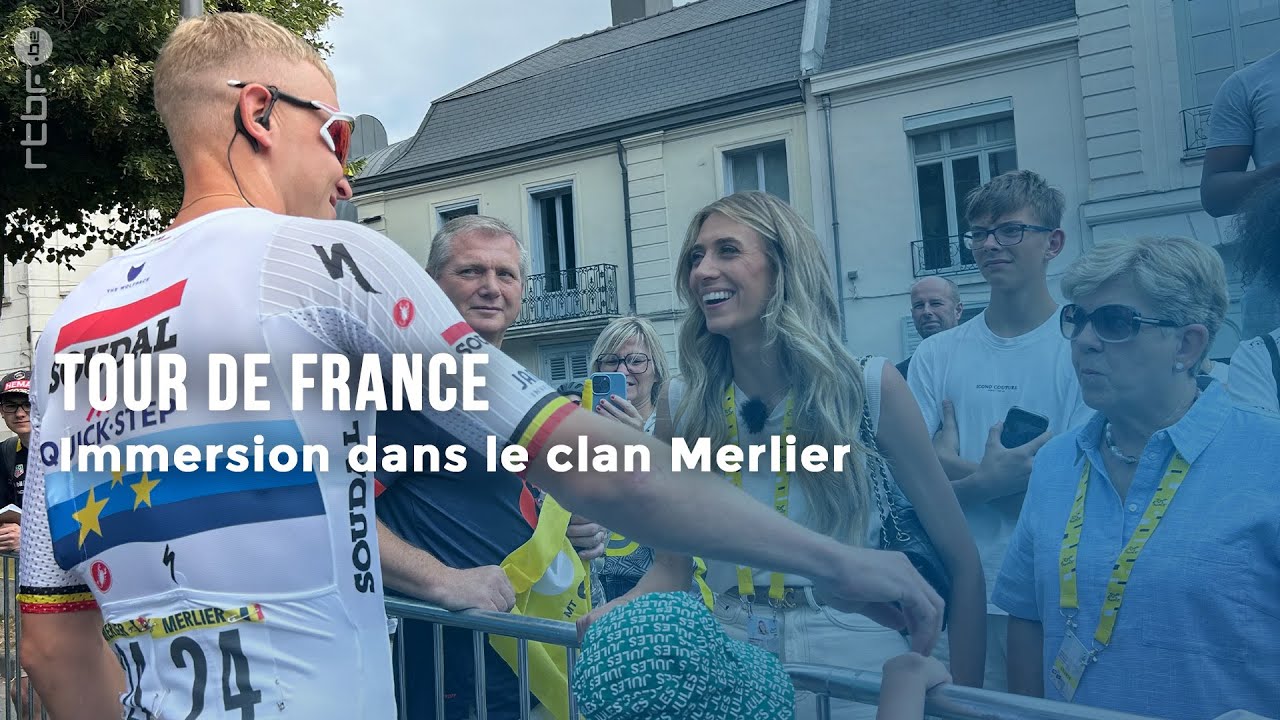 Tour de France : immersion dans le clan Merlier avec Cameron Vandenbroucke sur la 1ère étape du Tour