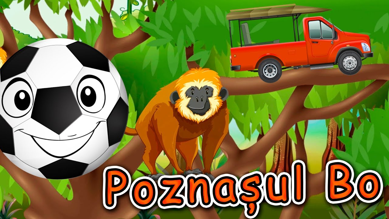 Calatoria Poznasului Bo - Animalele din Africa si Mijloacele de Transport - Copilasi Dragalasi