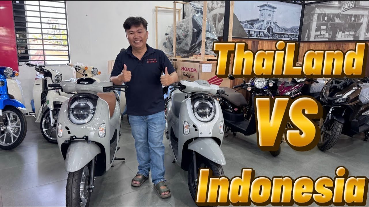 Scoopy Thailand 2026 vs Scoopy Indonesia 2026 so sanh ưu nhược điểm!