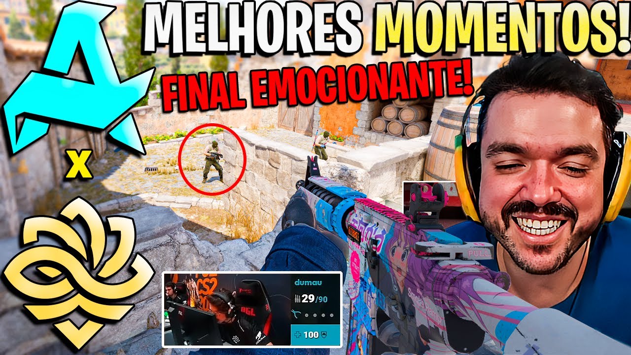 GAULES FOI A LOUCURA!🔥 LEGACY x AURORA - (MELHORES MOMENTOS) GRANDE FINAL!🔥 PGL BUCHAREST - (GAULES)