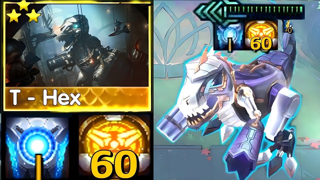 60 Stacks T-Hex Piltover Cashout tft set9