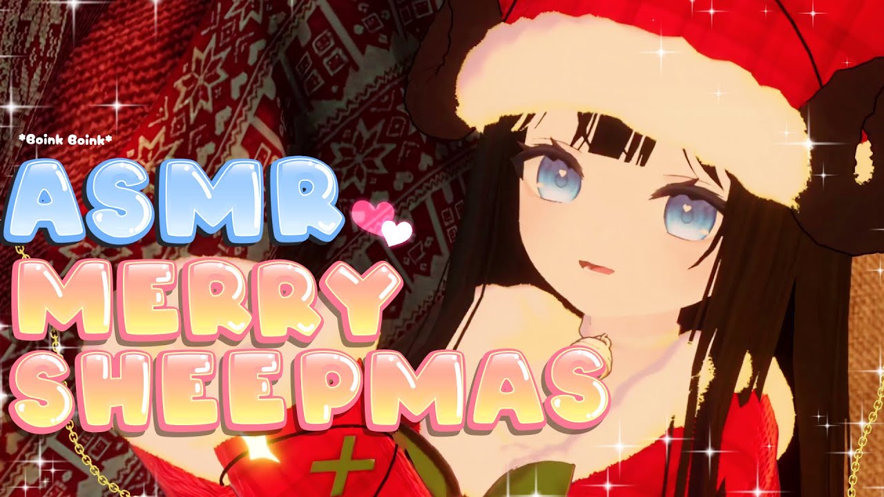 Holiday cheer 🎄 ASMR - Merry Christmas from Sheepy!