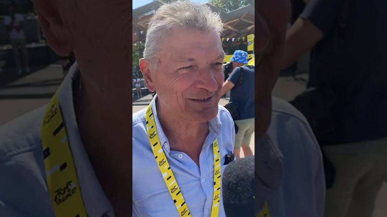 EN DIRECT DEPUIS LE VILLAGE DU TOUR À ANNEMASSE...