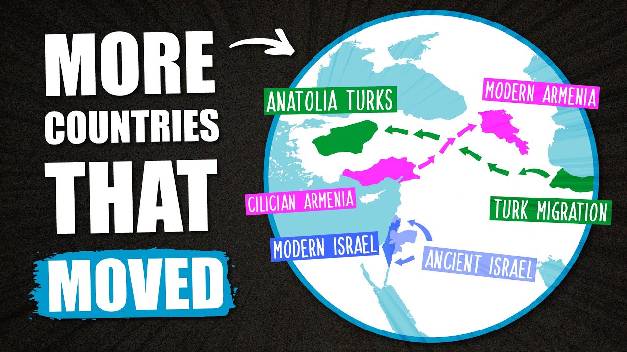 More Countries That MOVED Locations