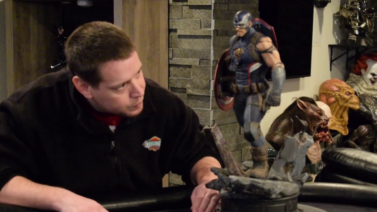 Custom 1:4 Scale Captain America: Secret Empire Statue Review