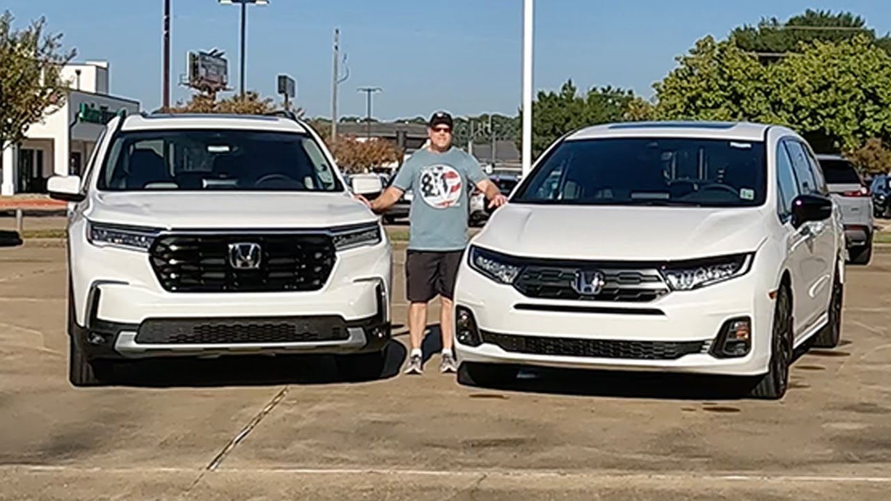 2025 Honda Odyssey Vs 2025 Honda Pilot - Is A Minivan Or SUV BETTER?