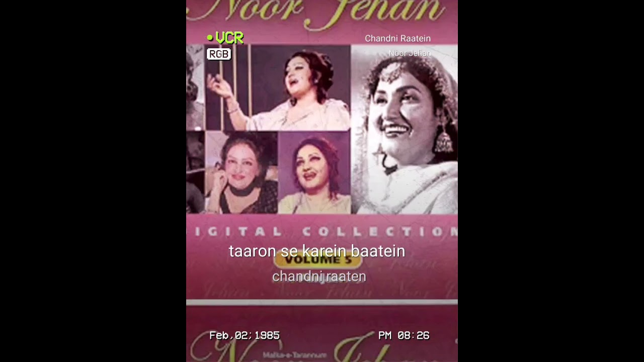CHANDNI  RAATEIN...NOOR  JEHAN
