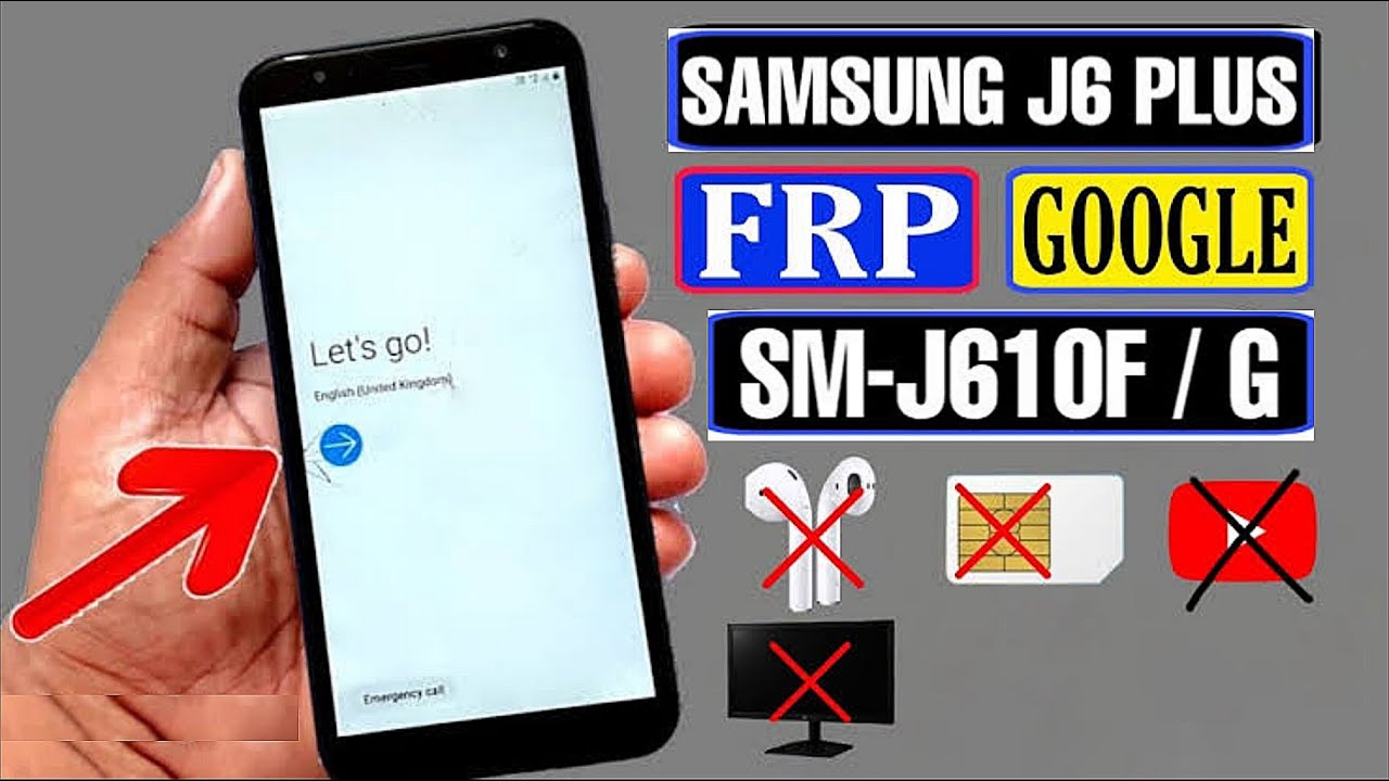 Samsung SM-J610F Frp Bypass | Samsung J6 Plus Google Account Unlock | Without PC |