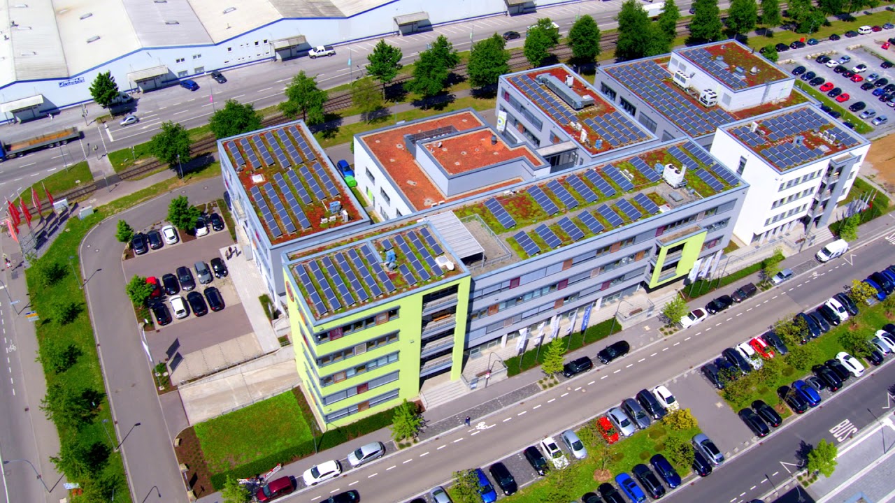 Flug über den Zukunftspark Wohlgelegen, Heilbronn