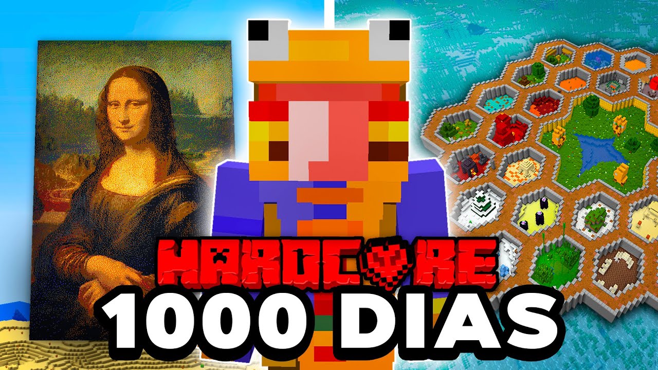Sobreviv&iacute; 1000 D&iacute;as en Minecraft Hardcore