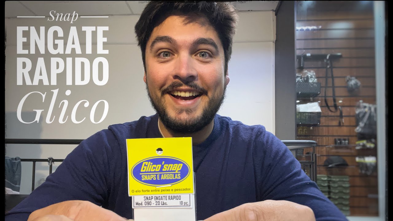 Descomplicando a pesca com o Snap engate r&aacute;pido Glico - a ferramenta que todo pescador precisa ter!