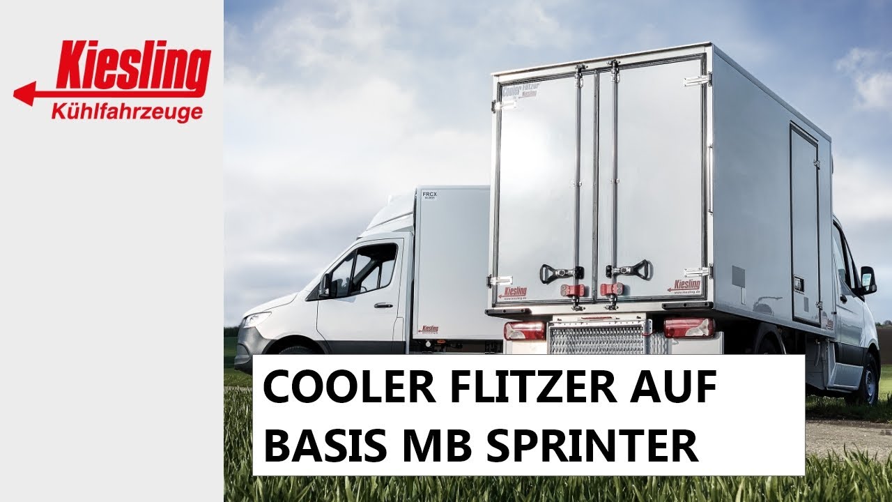 Kühltransporter Cooler Flitzer für Mercedes-Benz Sprinter (Van Solution) | Kiesling Kühlfahrzeuge