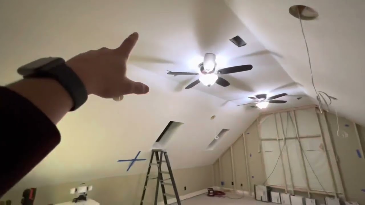Home Theater in Bonus Room BUILD Part1