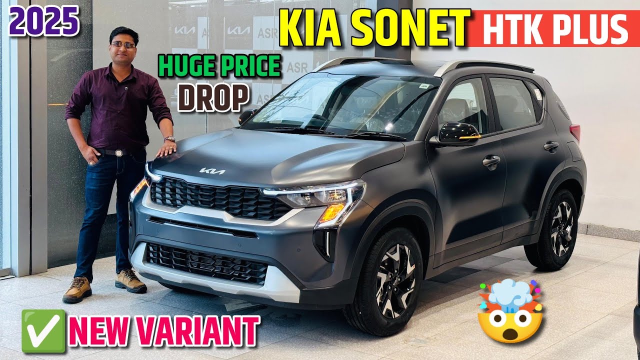 2025 Kia Sonet Htk Plus Review 🔥l Price Drop 🚀l Kia sonet New Variant Htk plus review 🔥l mrcars 