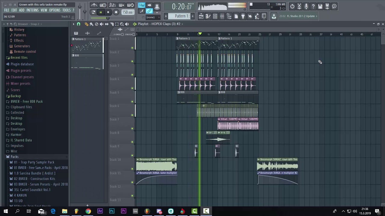 (FREE FLP) Trap Nation Style Flp # Besomorph & JURGAZ - Grown With This Remake