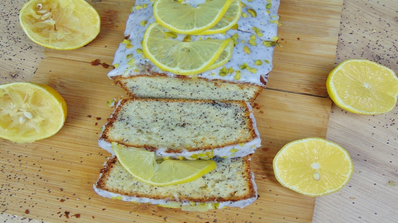 Rezept: Zitronen Kuchen mit Mohn / ganz einfach gemachter Kastenkuchen