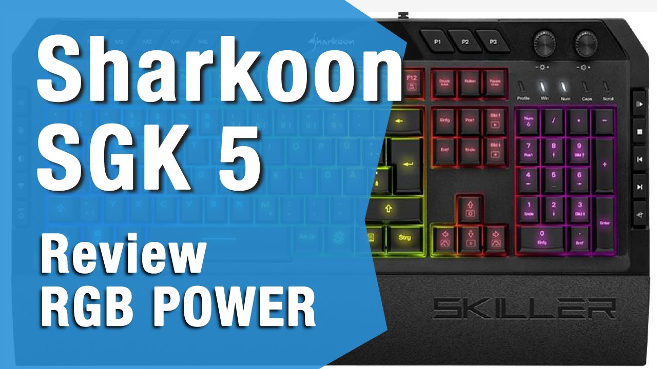 Sharkoon Skiller SGK5 – Review