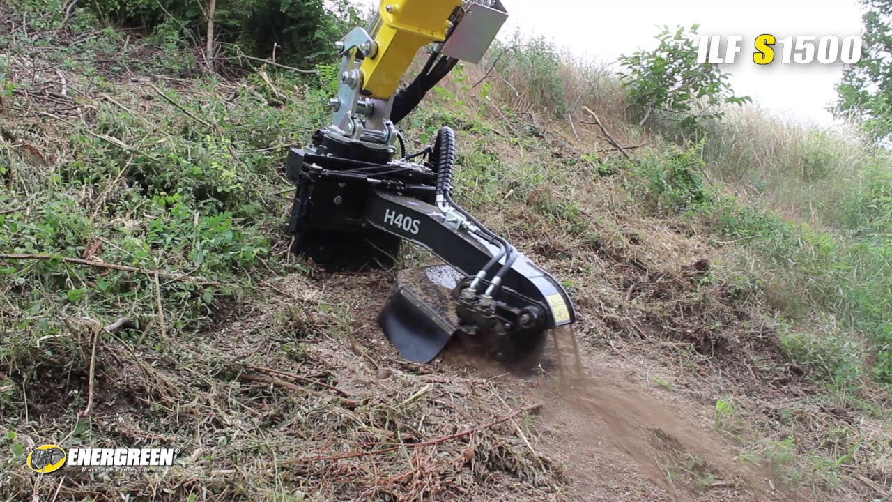 Fresa ceppi - Stump grinder - ILF S1500 - Energreen Macchine Professionali