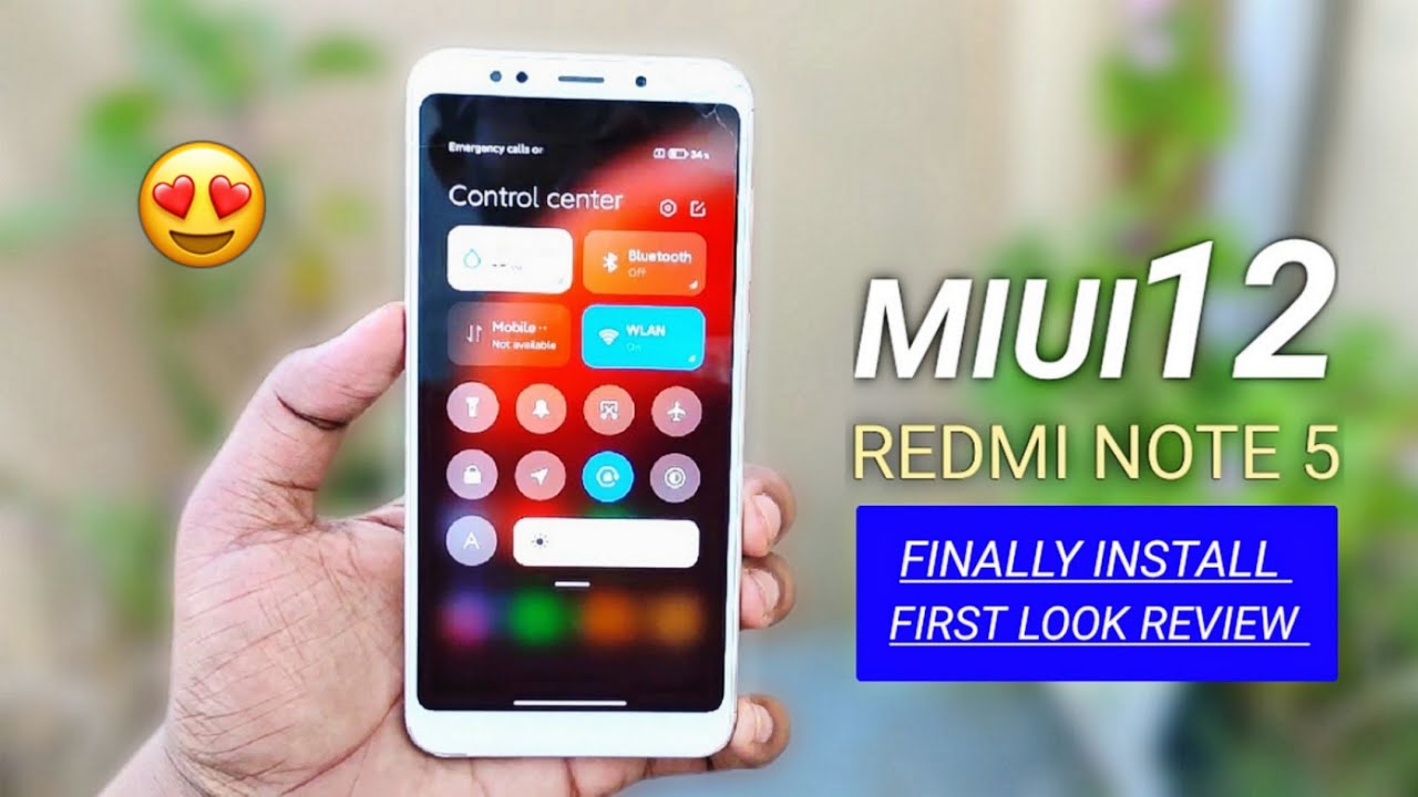 MIUI 12 наконец-то установлена ​​на Redmi Note 5 | Новые функции Android 10