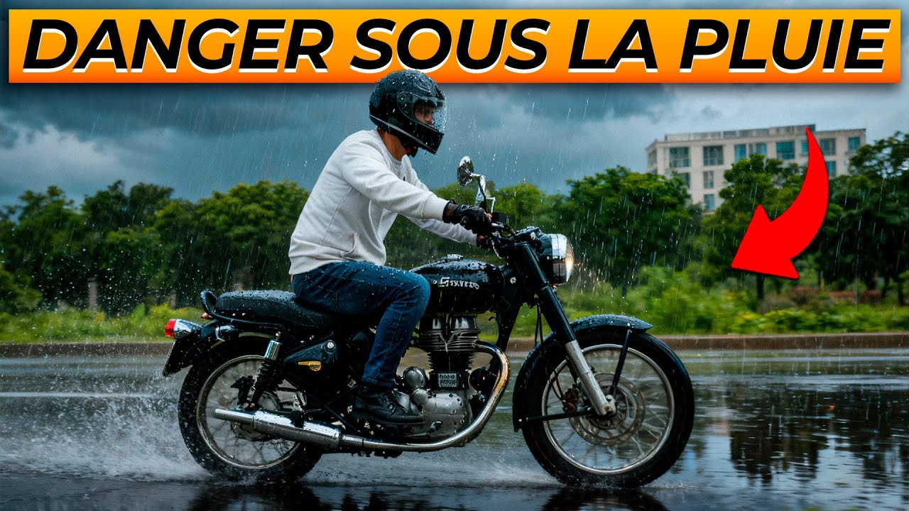 Pourquoi vous glissez sur route mouillée ? La vraie raison