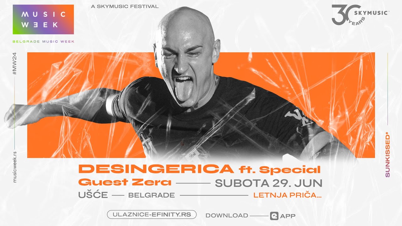 Desingerica - Live (Belgrade Music Week 24)
