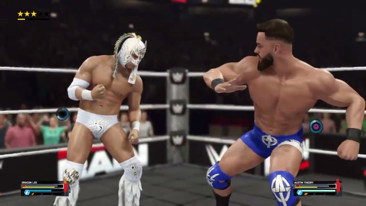 Austin Theory vs Dragon Lee | WWE Undisputed Championship (Raw Jan )