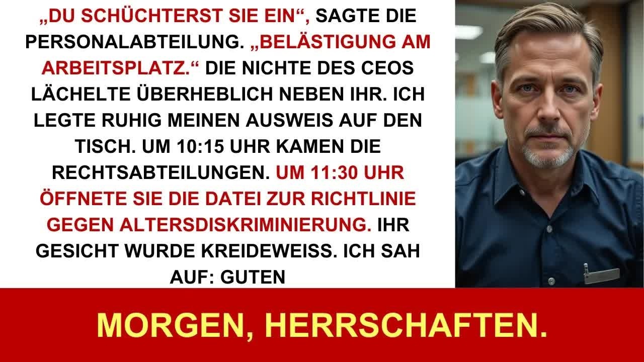 HRs Belästigungsvorwurf ging nach hinten los – ich entlarvte die Nichte des CEOs