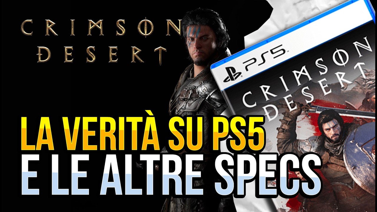 CRIMSON DESERT LA VERITÀ sulle PERFORMANCE PS5 e XBOX 🚨 FOLLIA