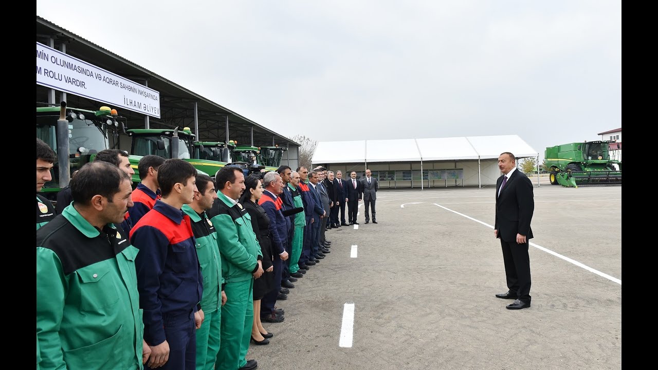 Beyləqan rayon ictimaiyyətinin nümayəndələri və Qarabağ Taxıl” MMC-nin işçiləri ilə görüş