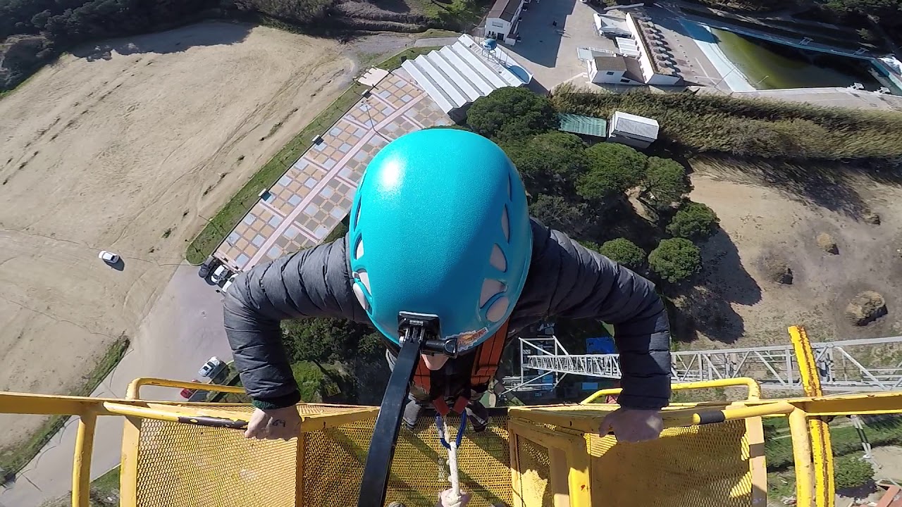Bungee Jumping Lloret de Mar 12-01-2019 [gopro grua]