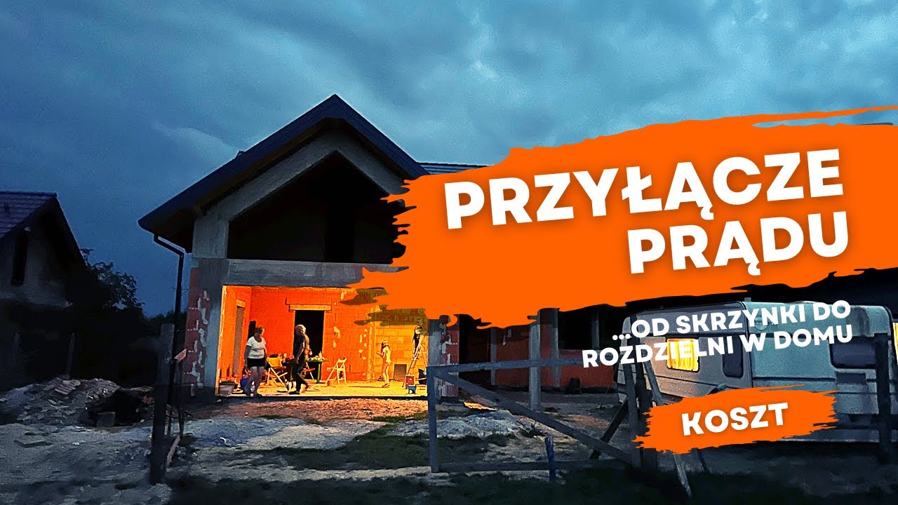 WLZ - Przyłącze elektryczne domu do skrzynki z licznikiem, uziom, zasilanie bramy i domofonu. Koszt!