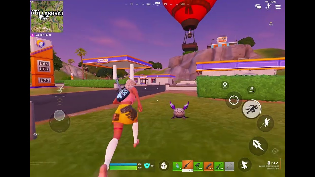 Fortnite mobile gameplay #9