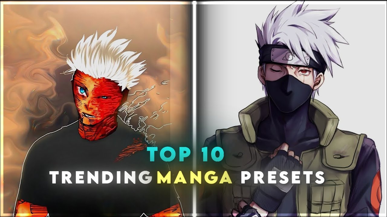 TOP 10 ANIME MANGA TRENDING PRESET G-DRIVE ⚜️ XML+ AUDIO📍#alightmotionpresetedit #manga @Satorufxx 