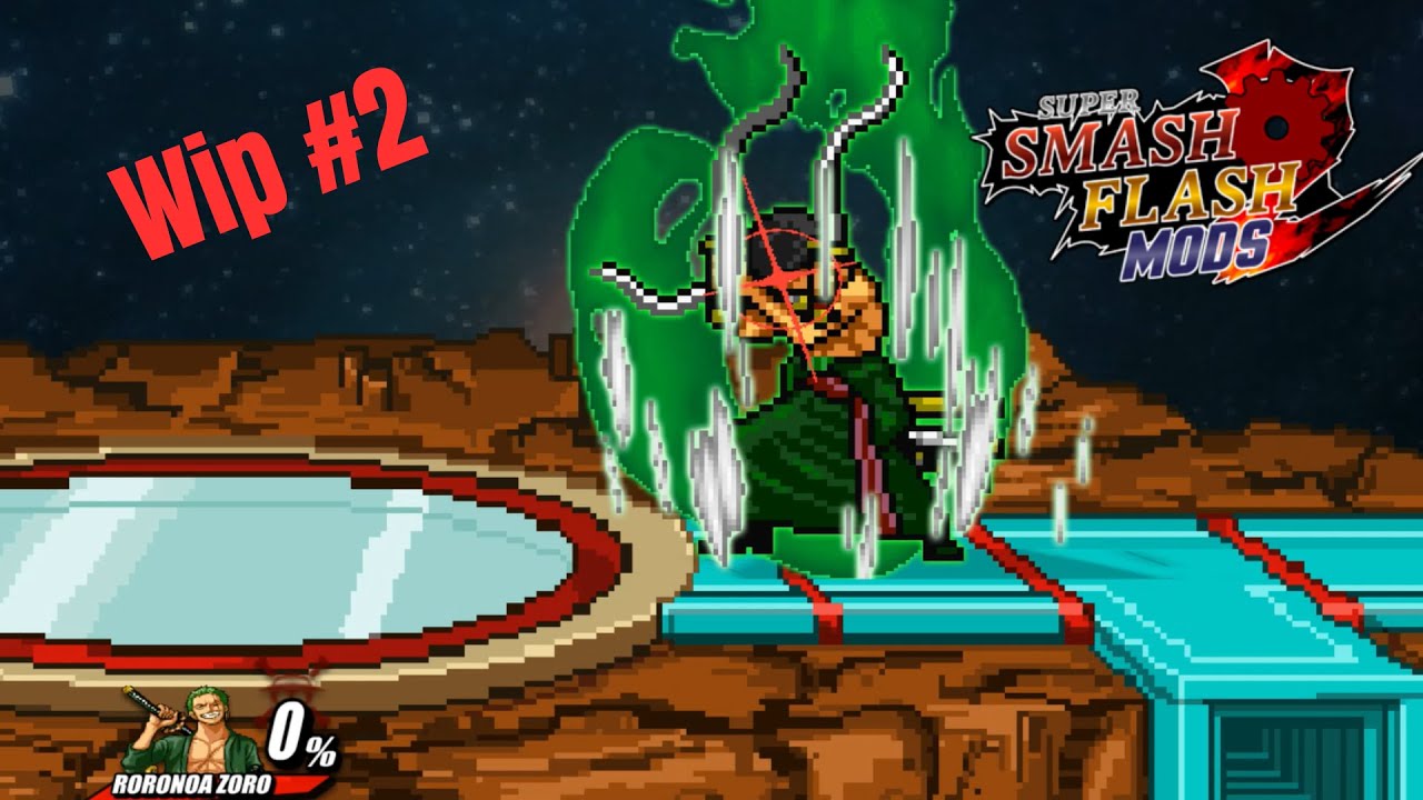 SSF2 Mods Zoro Showcase #2