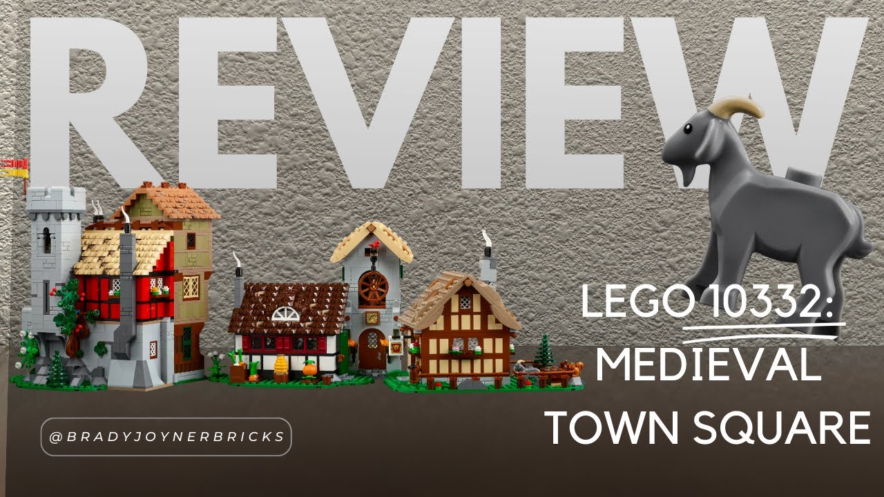 LEGO Review: 10332 - Medieval Town Square