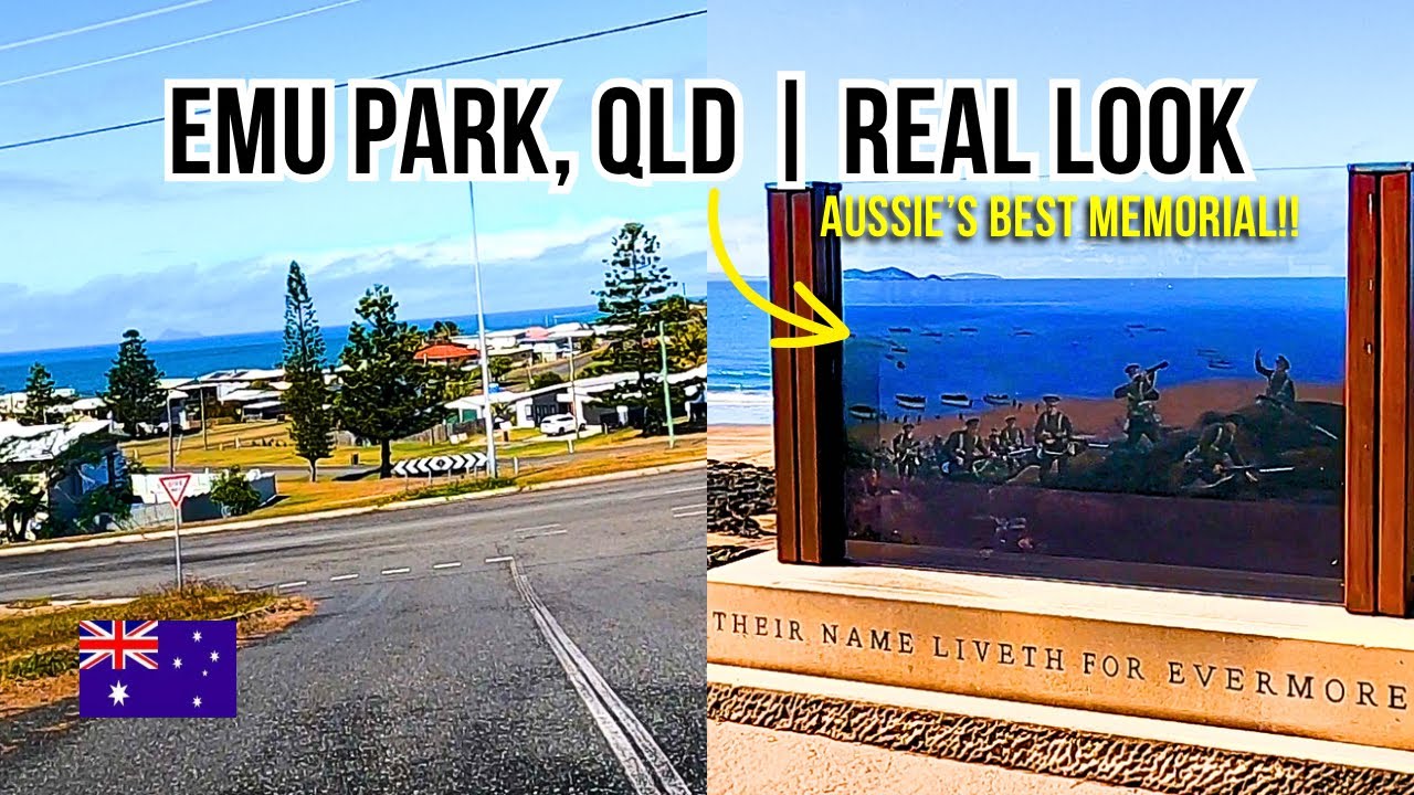 Emu Park, QLD 🇦🇺 RAW Coastal Life in a HISTORIC Aussie Town | EPIC ANZAC Memorial (4K Australia)