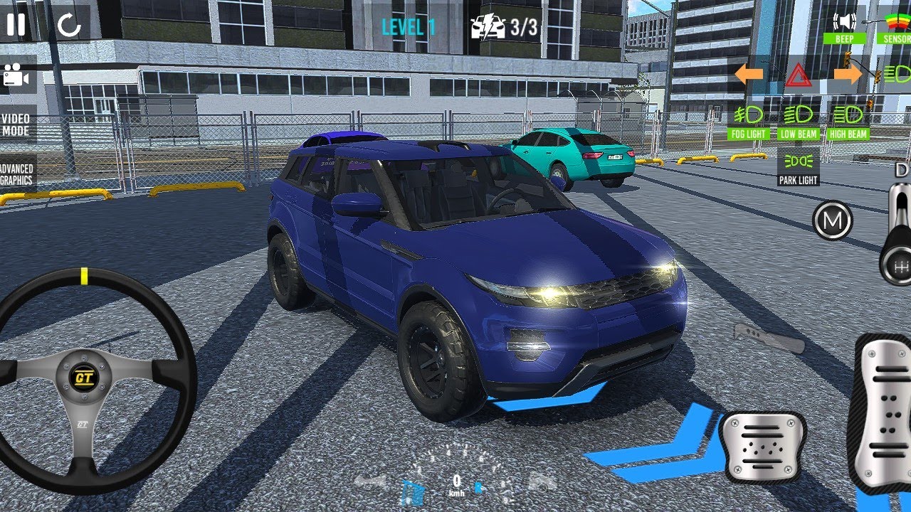 NEW RANGE ROVER CAR!😎- City Parking Levels - Car Parking 3D Android Gameplay