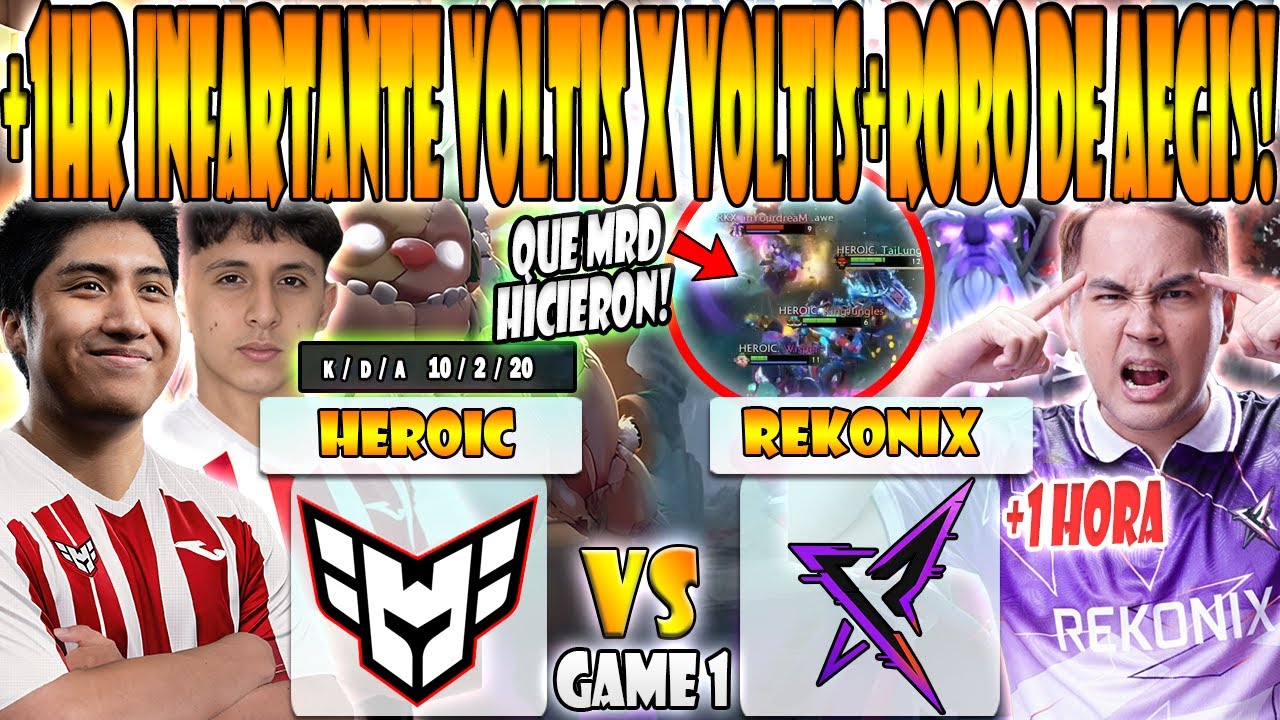 HEROIC vs REKONIX BO3[GAME 1]ELIMINACION-WISPER, TAILUNG, YUMA vs INYOURDREAM,FBZ-BLAST SLAM VI 2026