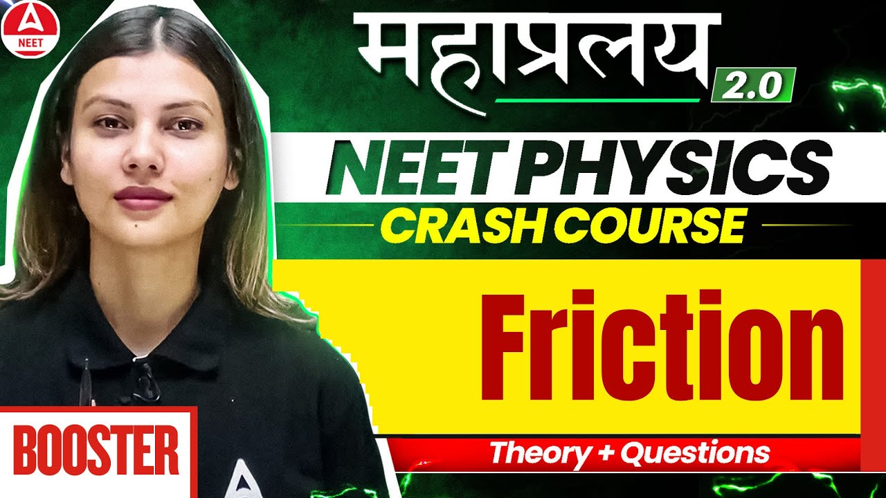 Friction in 60 minutes | All Concepts & 10 Qs | Physics in 30 Days by Tamanna Chaudhary