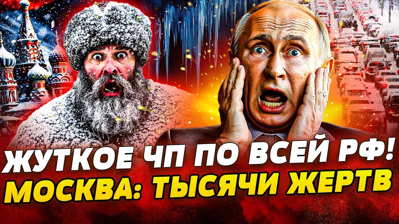 🥶ЛЕДЯНОЙ АПОКАЛИПСИС В РФ! МОСКВА ПАРАЛИЗОВАНА!❄️КАМЧАТКА УШЛА ПОД ЛЁД! ТЫСЯЧИ РОССИЯН В ЛОВУШКЕ!