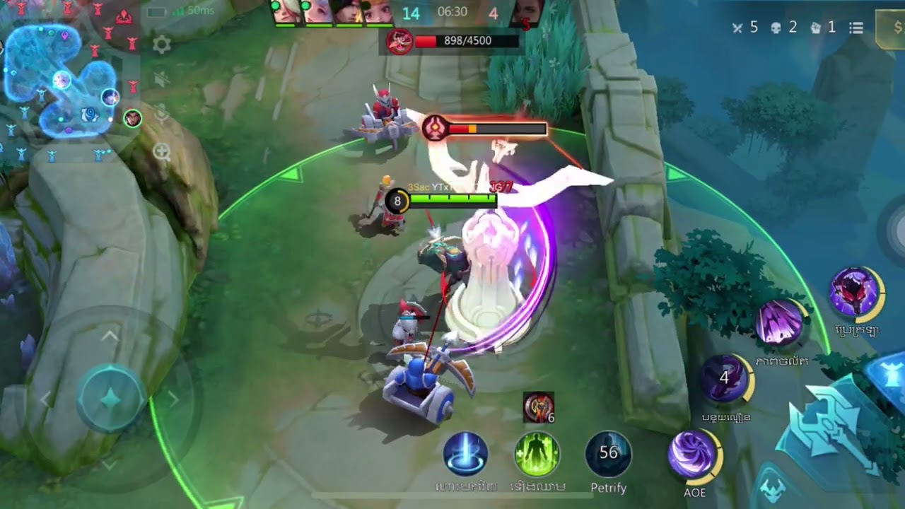 Yuzhong vs Lesley Yuzhong Gold Lane Gameplay 