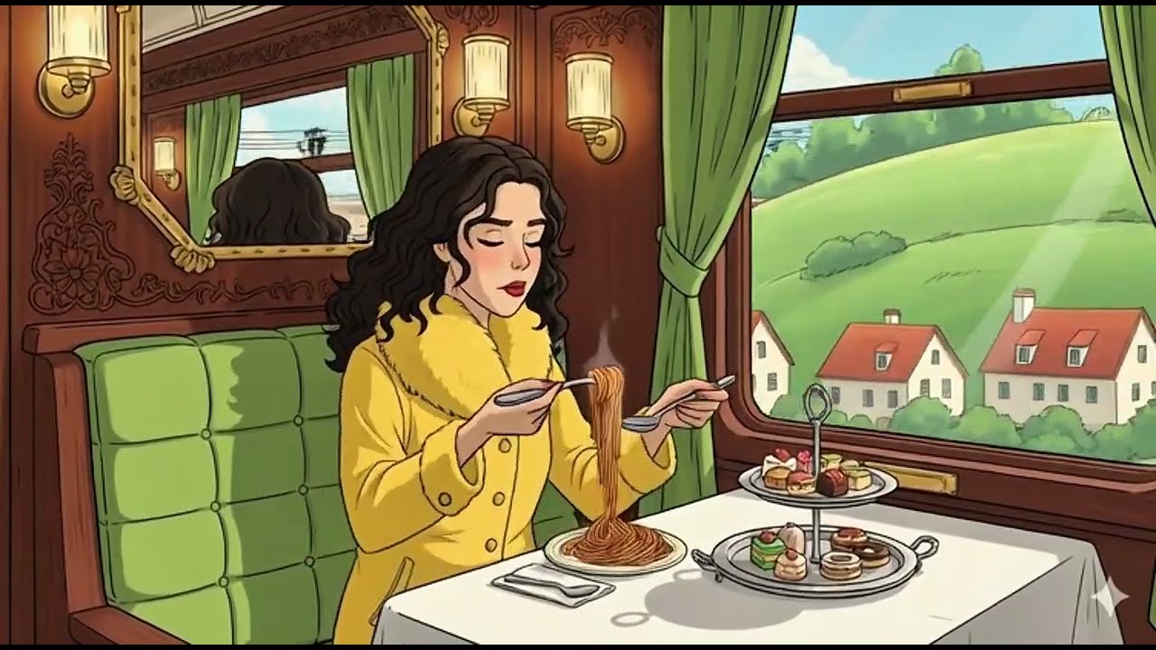 This Relaxing Morning Train Ride Will Calm Your Mind 🌿