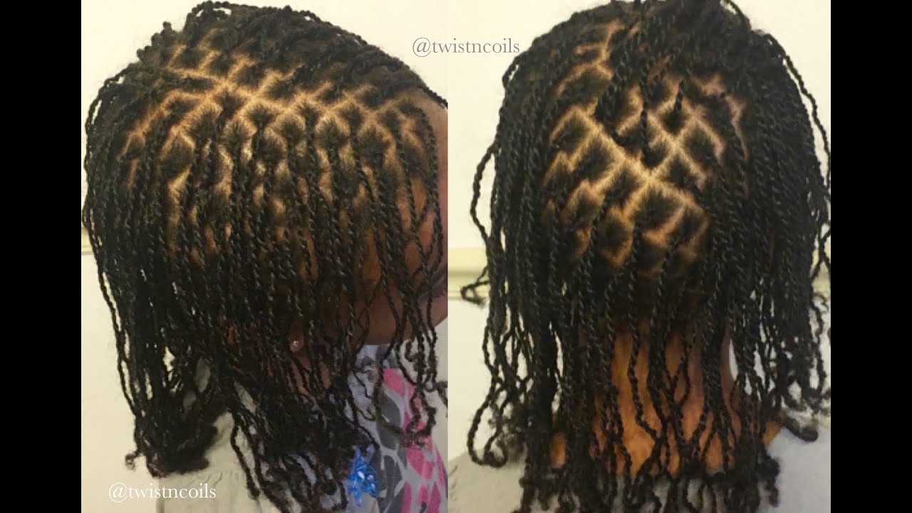 ♡ TnC - 44 ♡ How to Part Diamond Shapes for Individual Mini Twist?