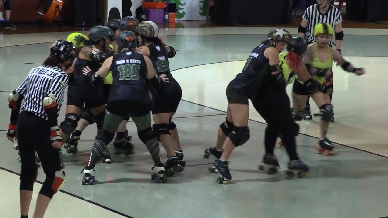 Roller Derby Highlights | CGRD Bombers vs El Paso TexPistols 2022