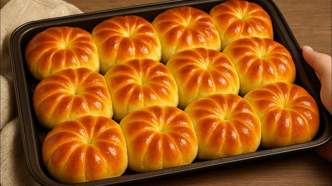 لم أرى شيئا أبسط والذ من ذالك❗️فطائر ناعمه تذوب فى فمك❗️