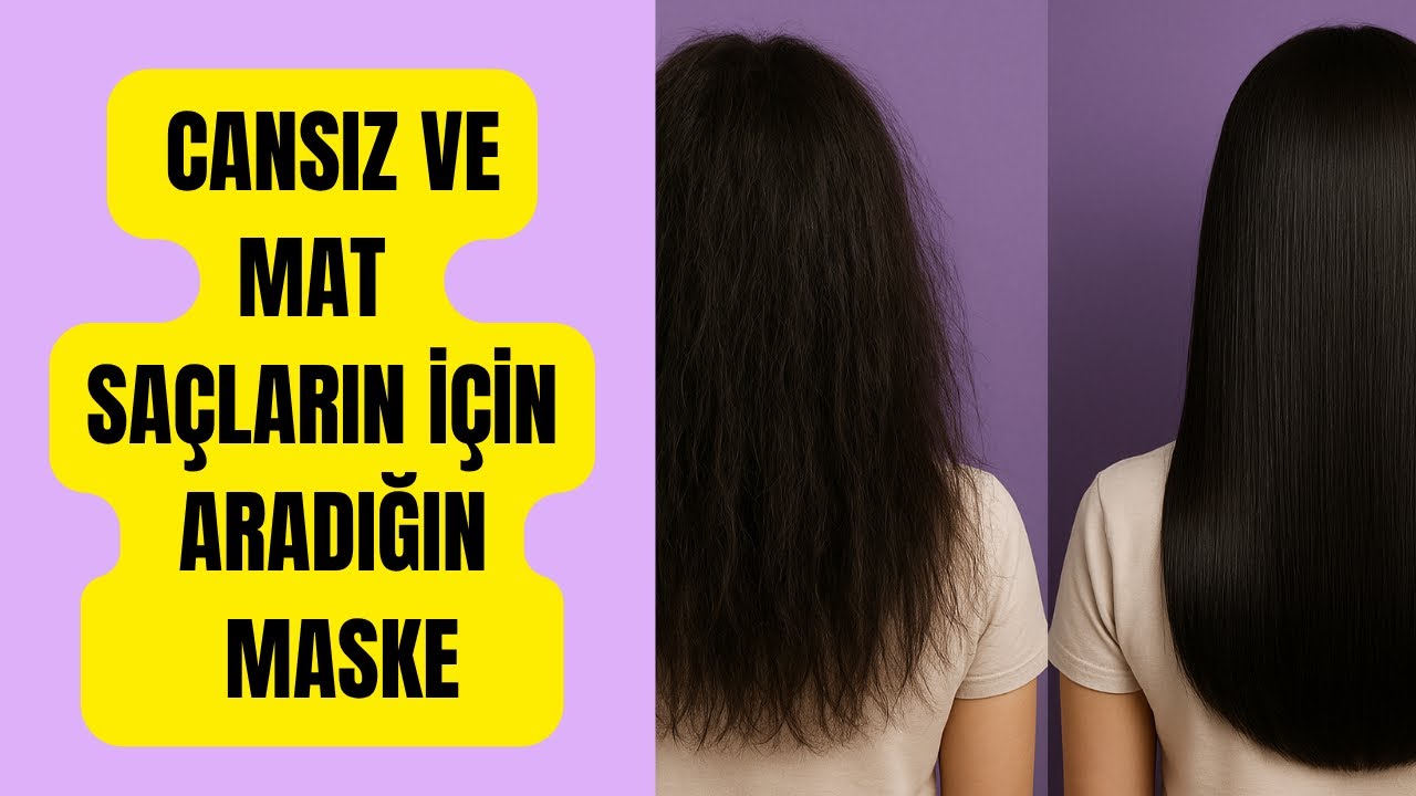 Keten Tohumlu saç bakım maskesi 👉 mat ve kuru saçları parlatır, yumuşatır ve canlandırır👍