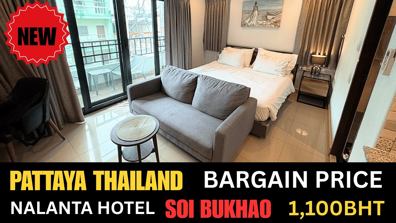 Pattaya Thailand Cheap Budget Hotel Recommendation Review Vlog 2025